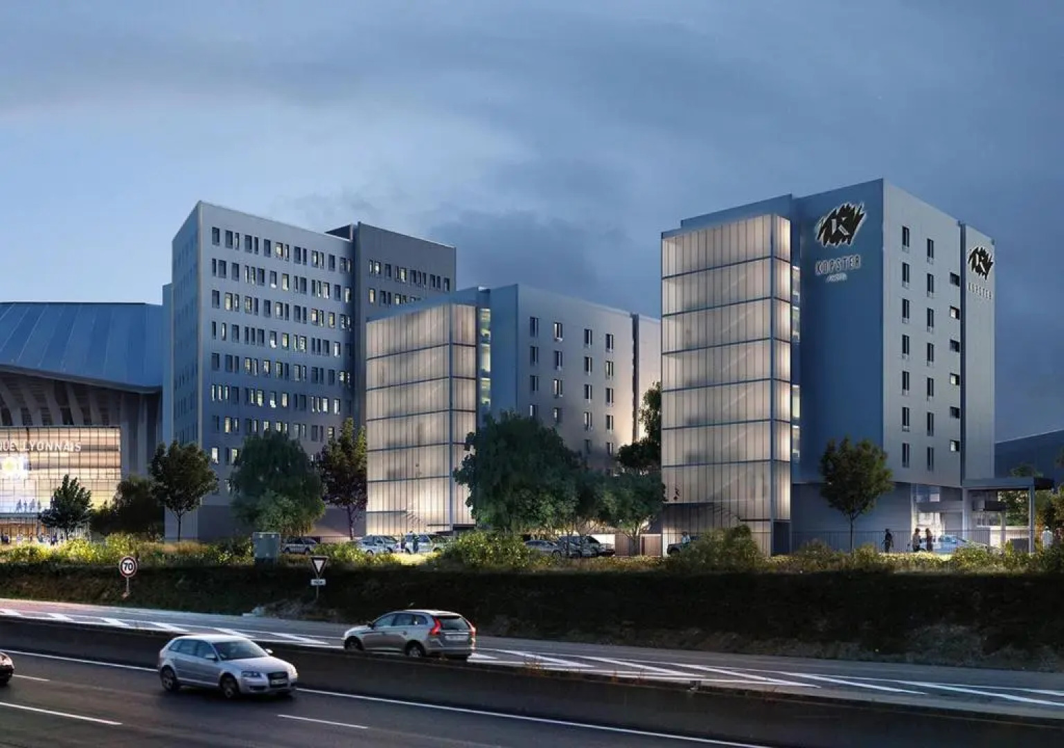 Kopster Hotel Lyon Groupama Stadium