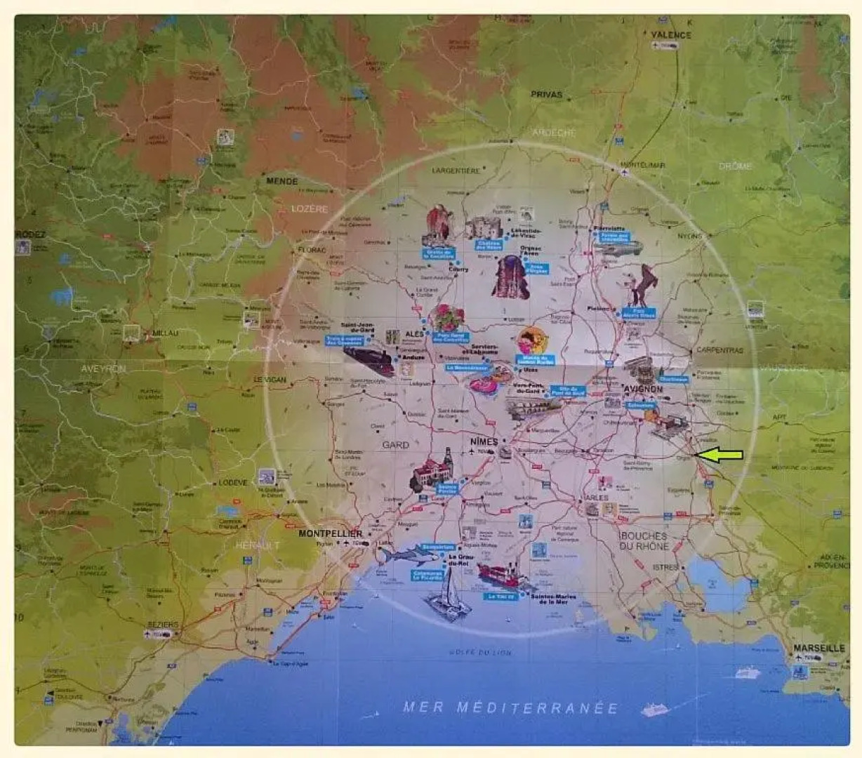 maison à Orgon dans les Alpilles