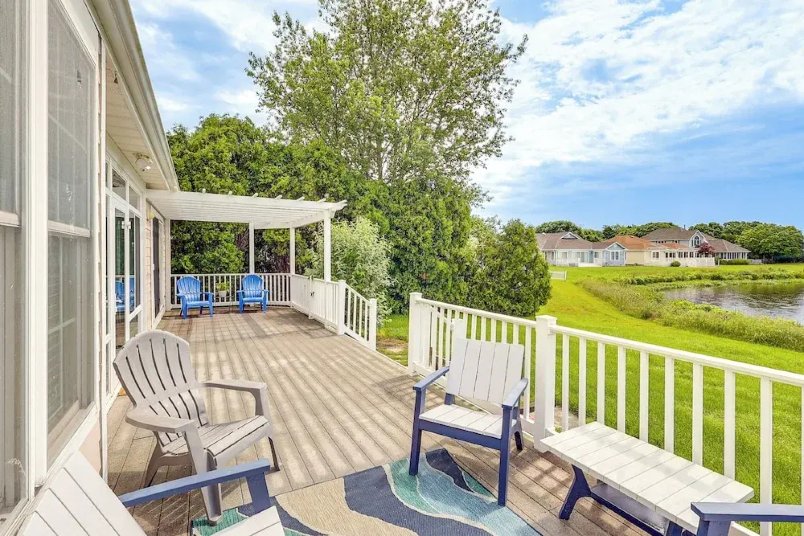 5 Mi to Beach: Lewes Home w/ Deck & Pond View