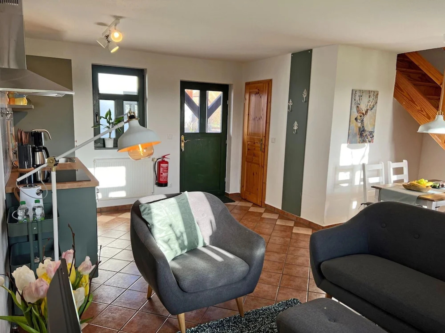 Wohnung in Dargun mit Pool und Streichelzoo