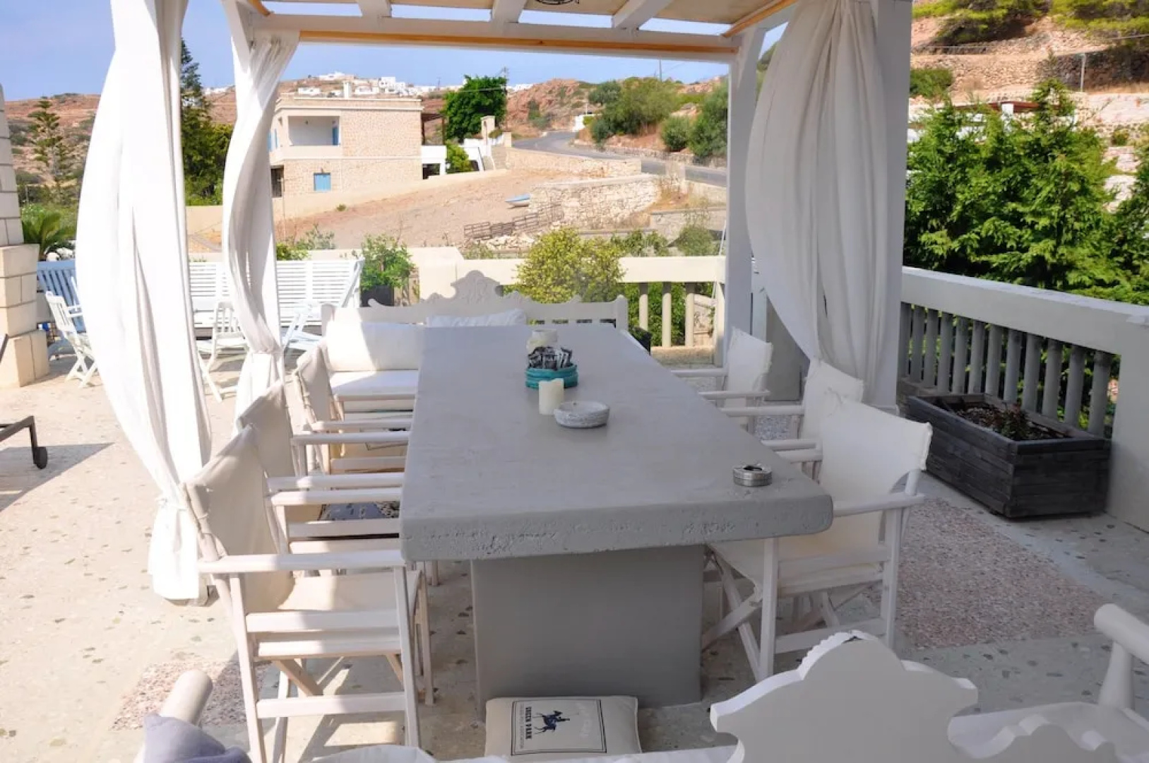 2 bedrooms appartement at Psathi 700 m away from the beach with sea view and furnished terrace