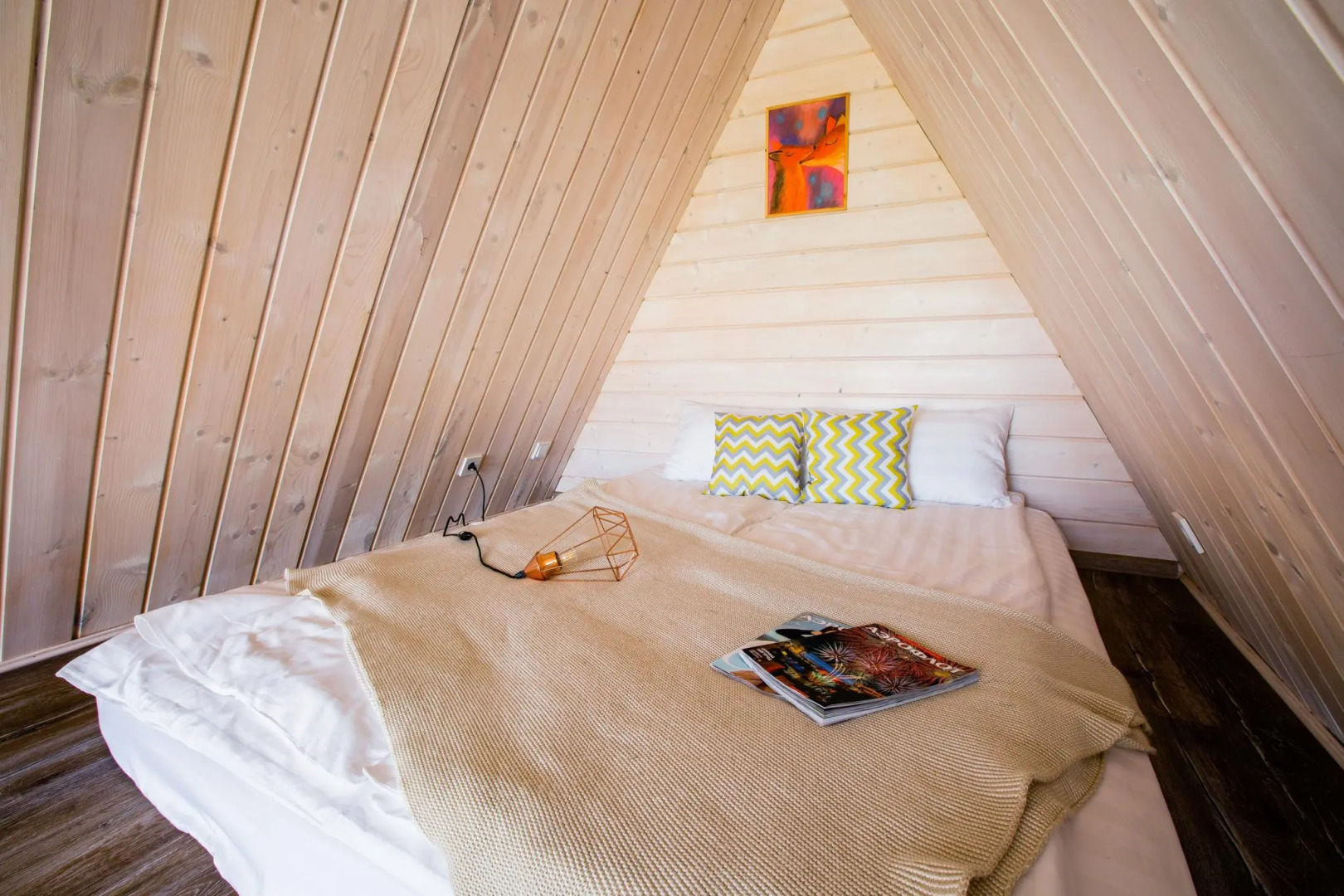 Лиса в шалаше