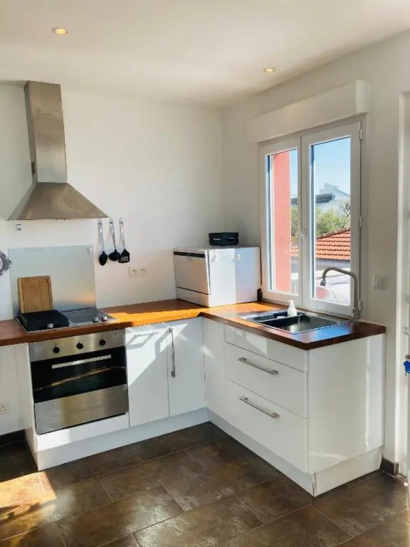 Grand appartement 1ch vue Océan