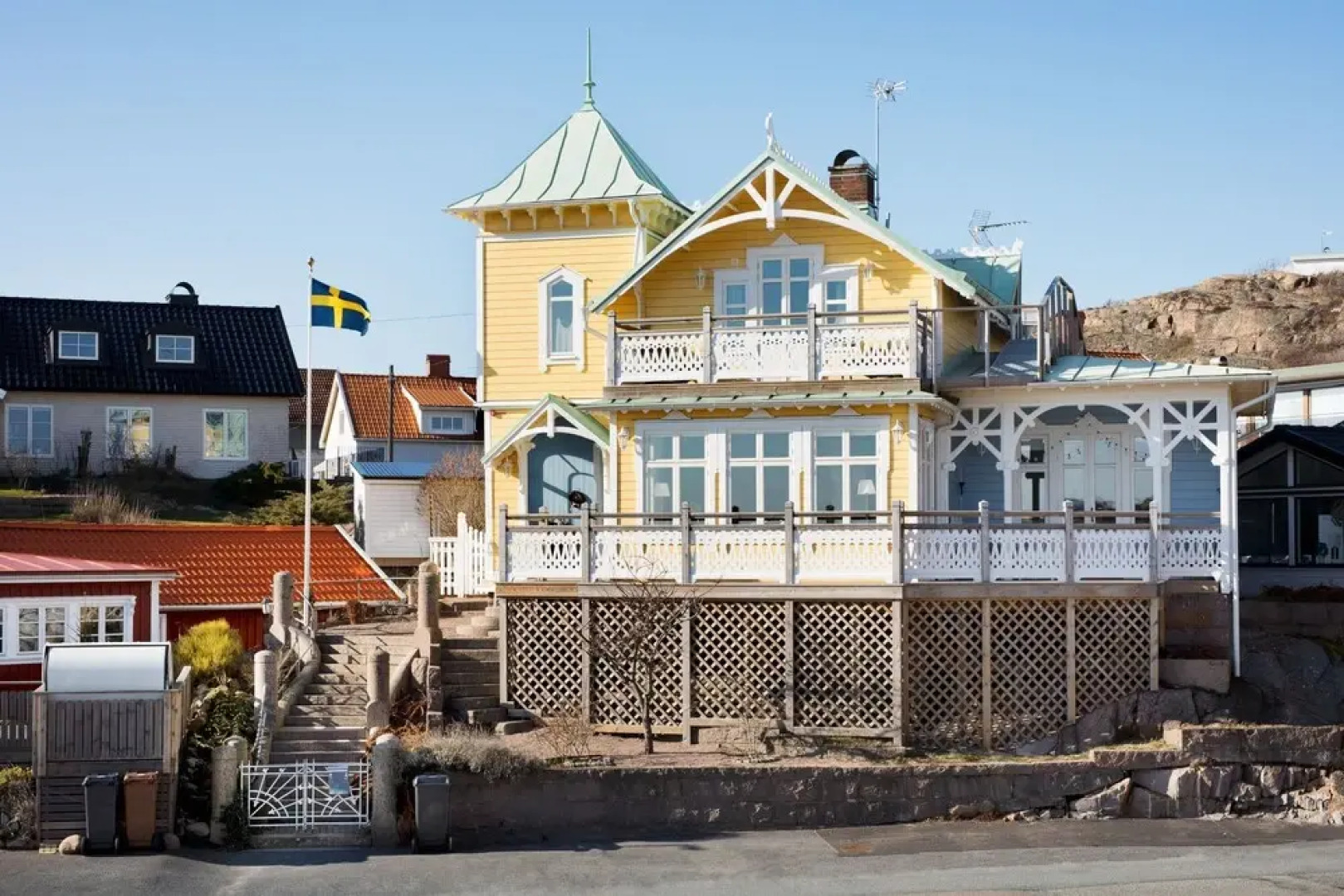 Strandflickornas Annex Gula Villan