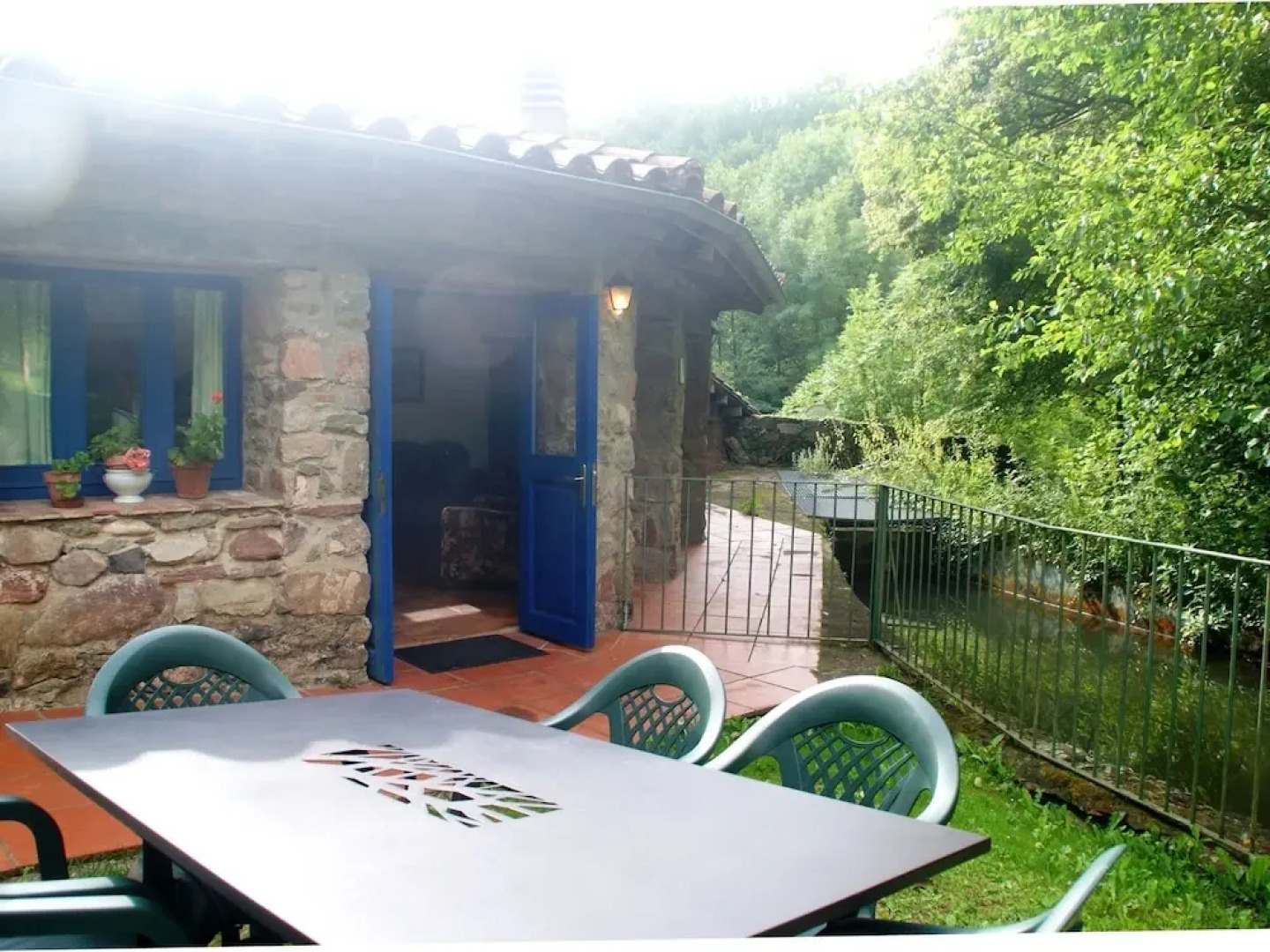 Quaint Holiday Home in Riudaura With Shared Pool