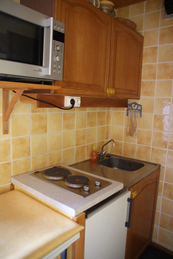 Studio in Plagne Village, With Wonderful Mountain View and Furnished B