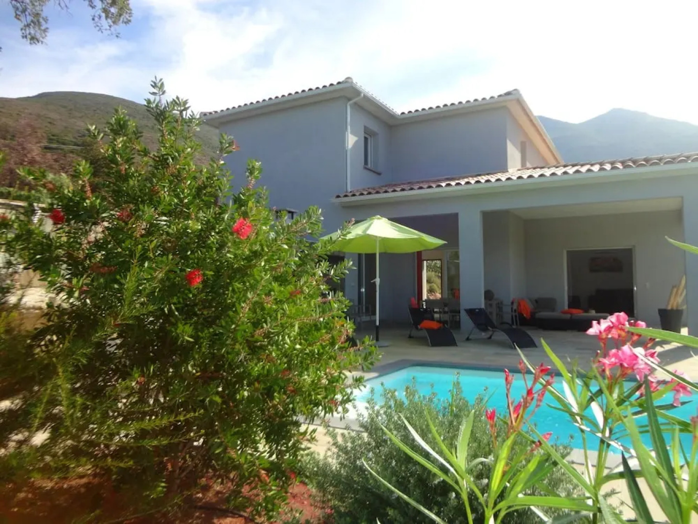 Villa With 4 Bedrooms in Farinole, With Wonderful Mountain View, Private Pool, Furnished Garden - 900 m From the Beach