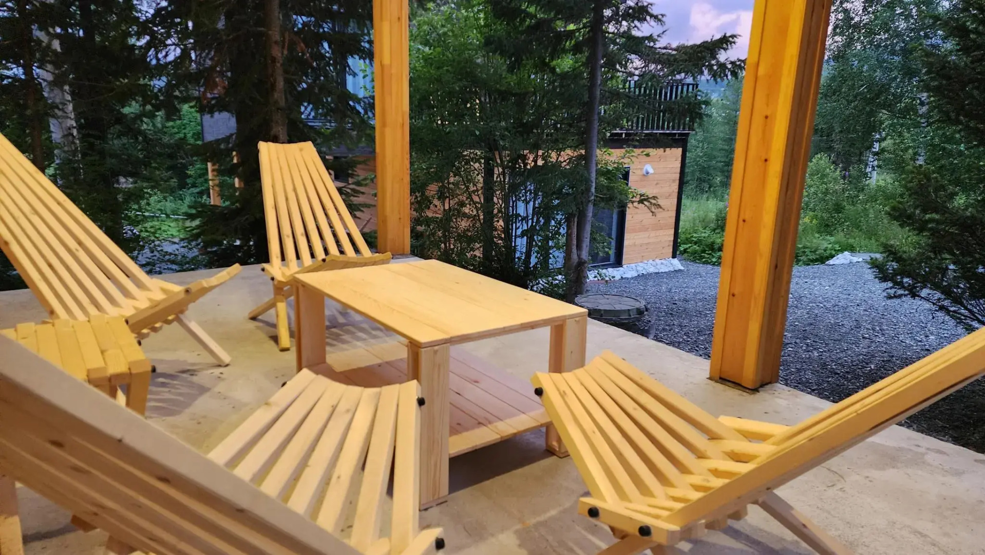 Дом SPA с большой ванной и видом на горы