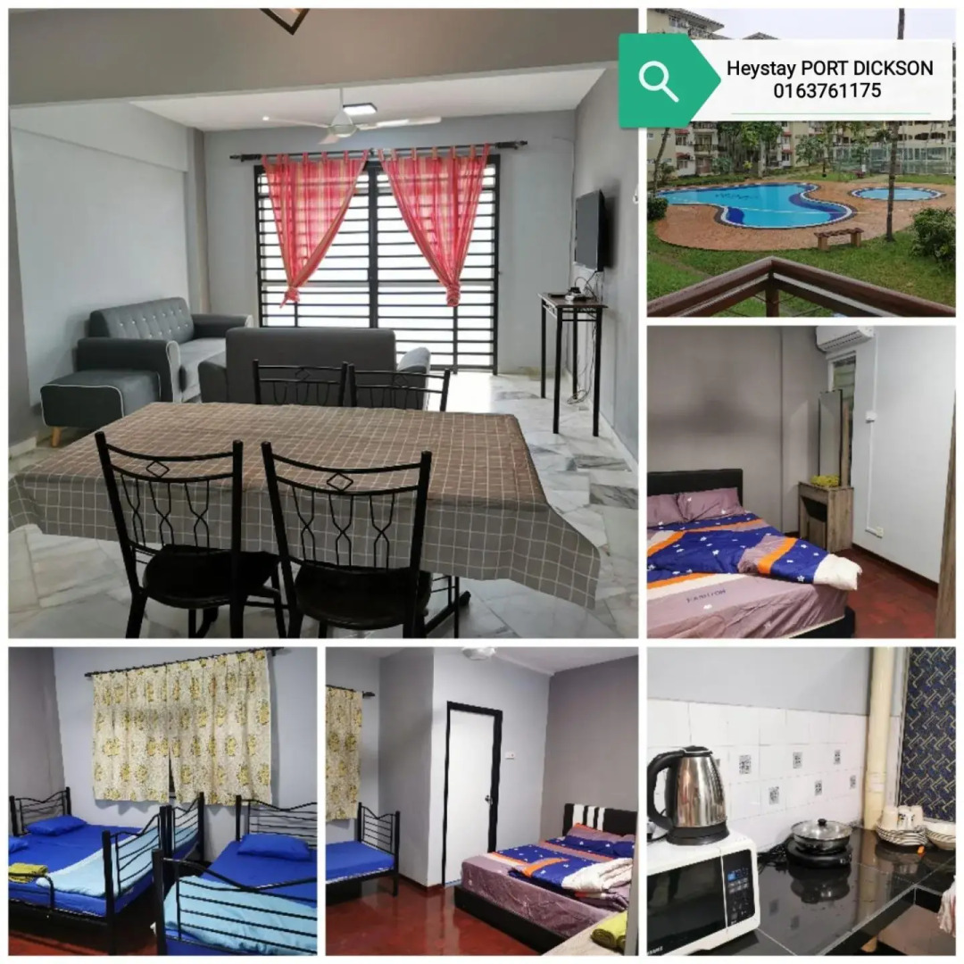 Port Dickson, Laguna & Ocean View Resort Teluk Kemang - Apartment