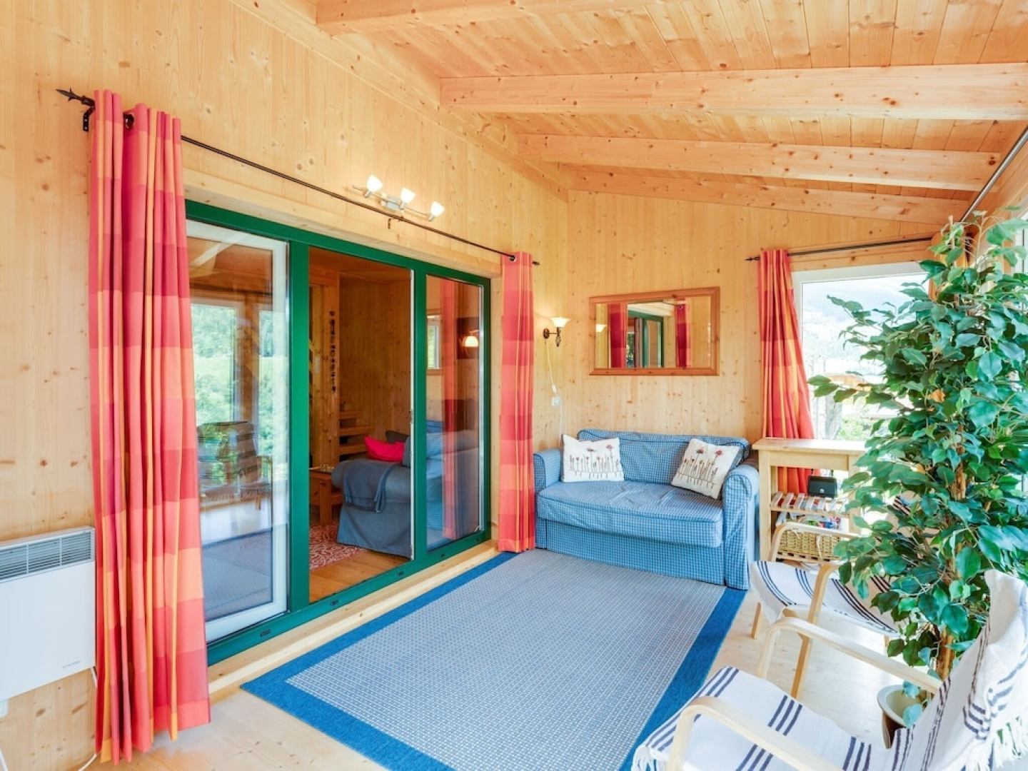 Detached Wooden Chalet in Stadl an der Mur/styria Facing South With Sauna