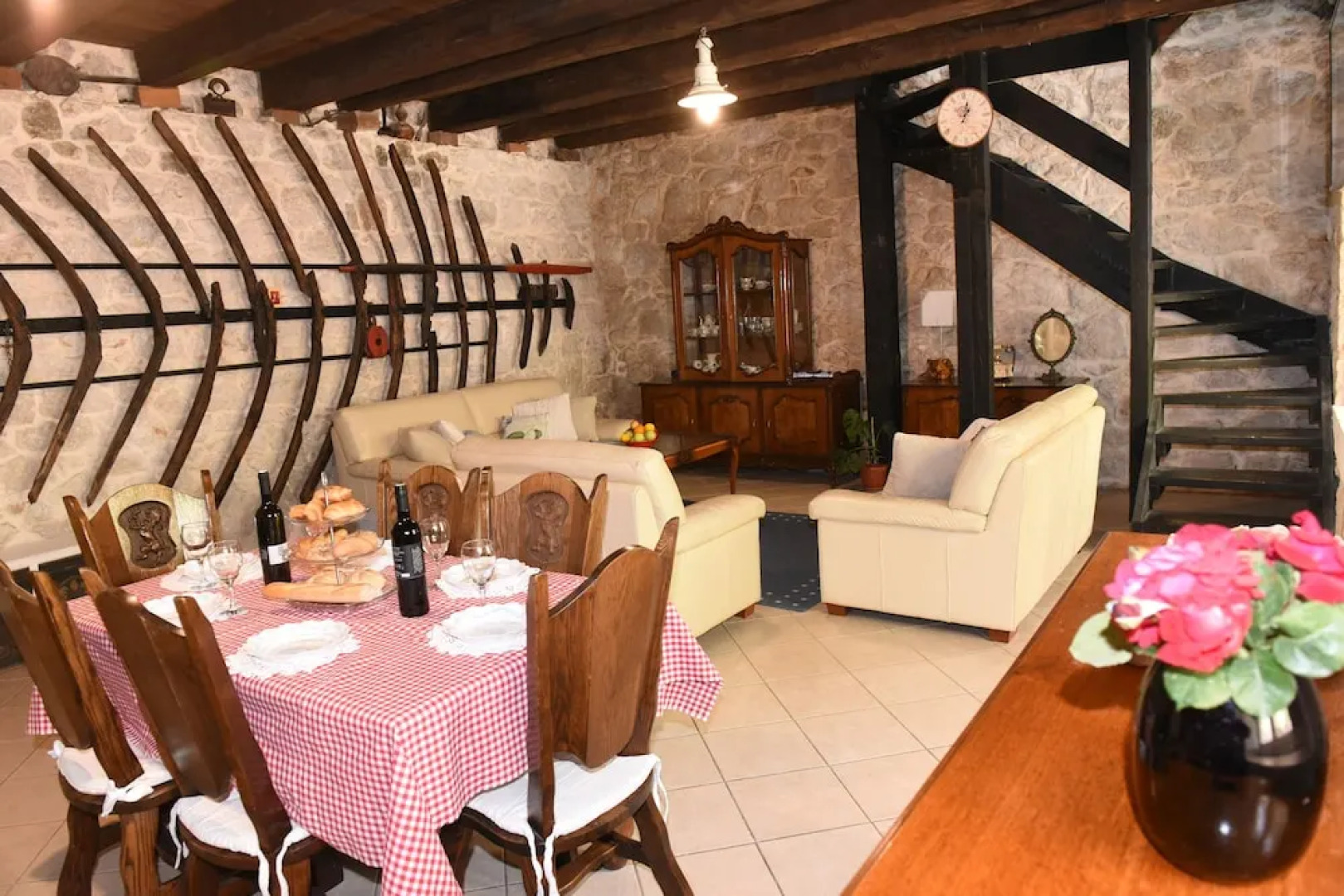 Traditional Croatian stone house