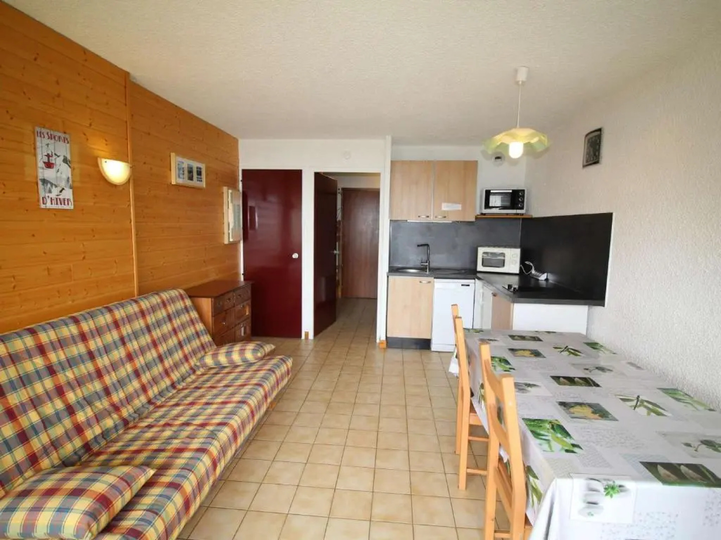 Appartement Auris, 1 pièce, 4 personnes - FR-1-297-3