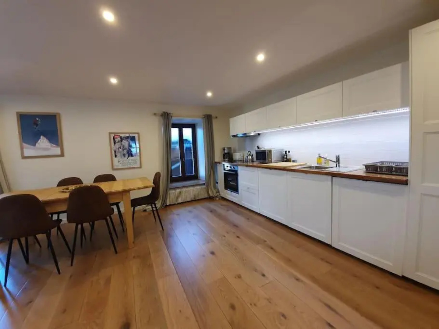 Appartement Marquise de 110m2 avec vue et sauna à 10 min des pistes