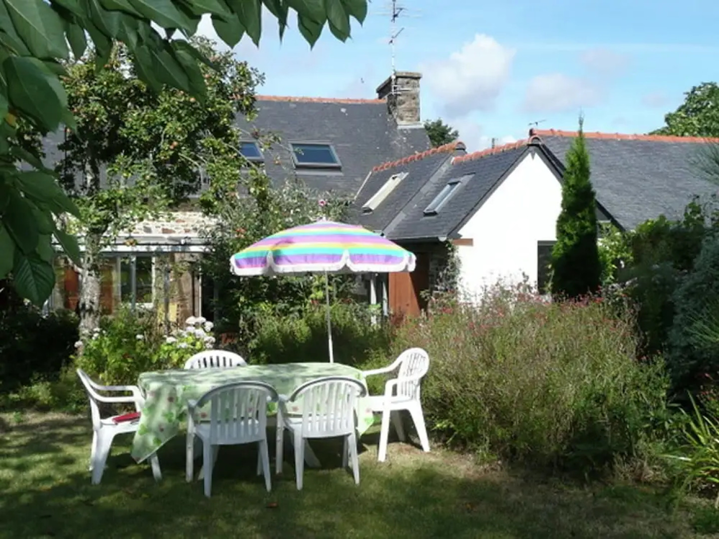 Pretty Little Holiday House With Veranda in Pordic