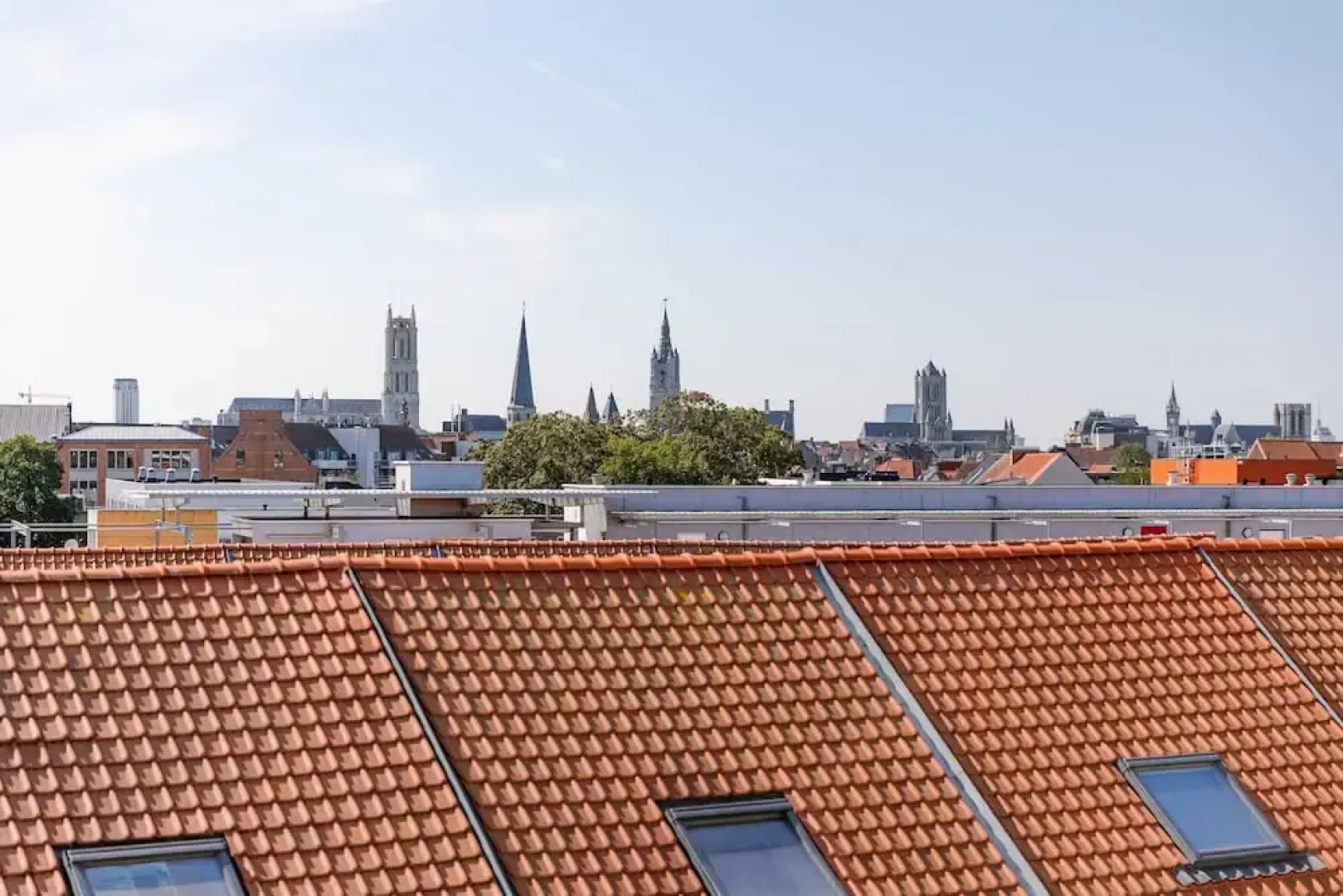 Spacious Apartment in Ghent With big Terrace