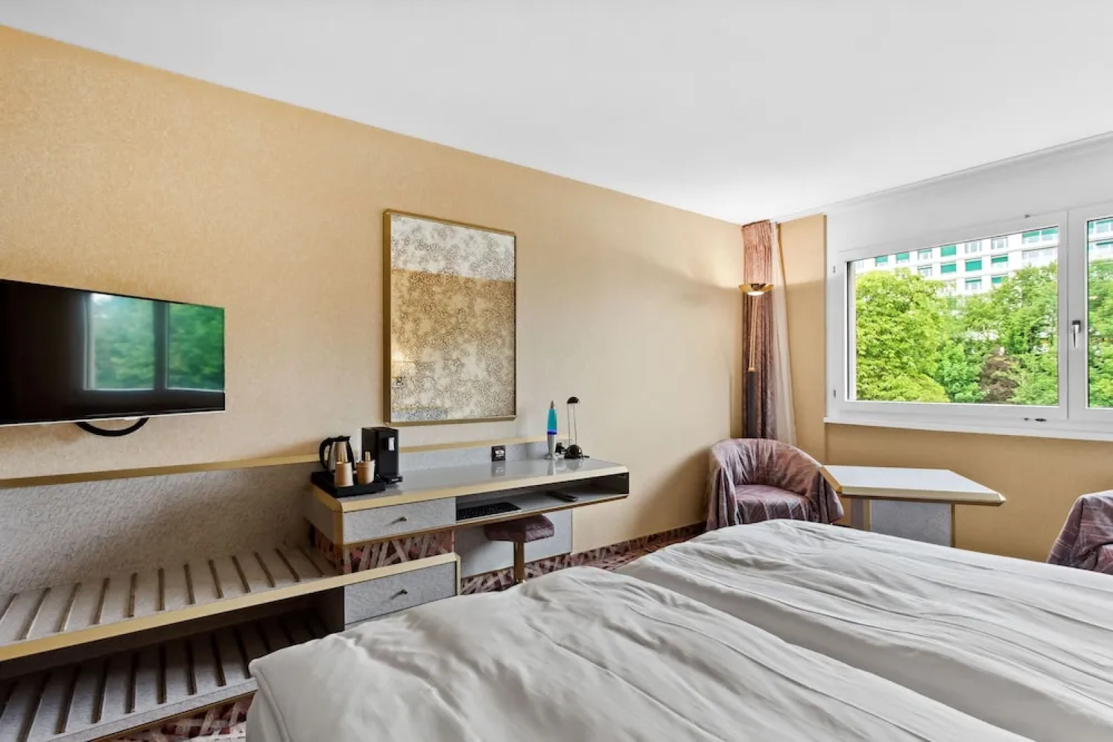 becozy Au Parc Retro Edition Self-Check-In Rooms & Studios Fribourg