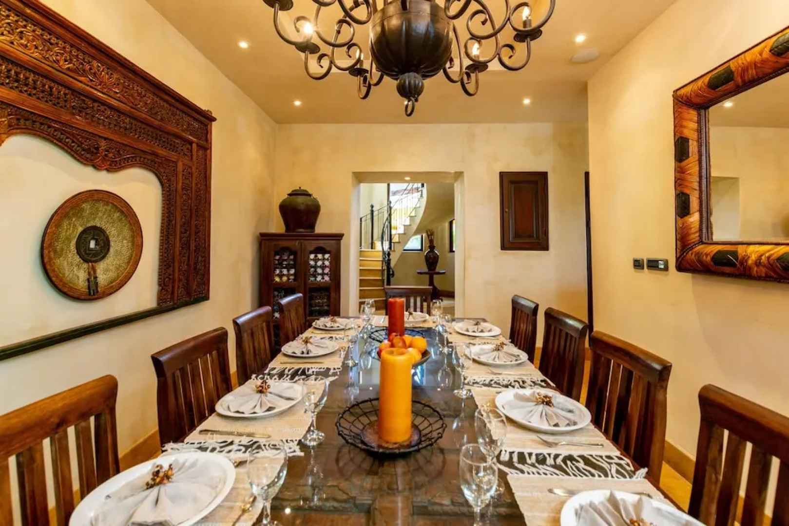 Spectacular Mediterranean-Style Mansion with Beachfront Views in Playa Flamingo