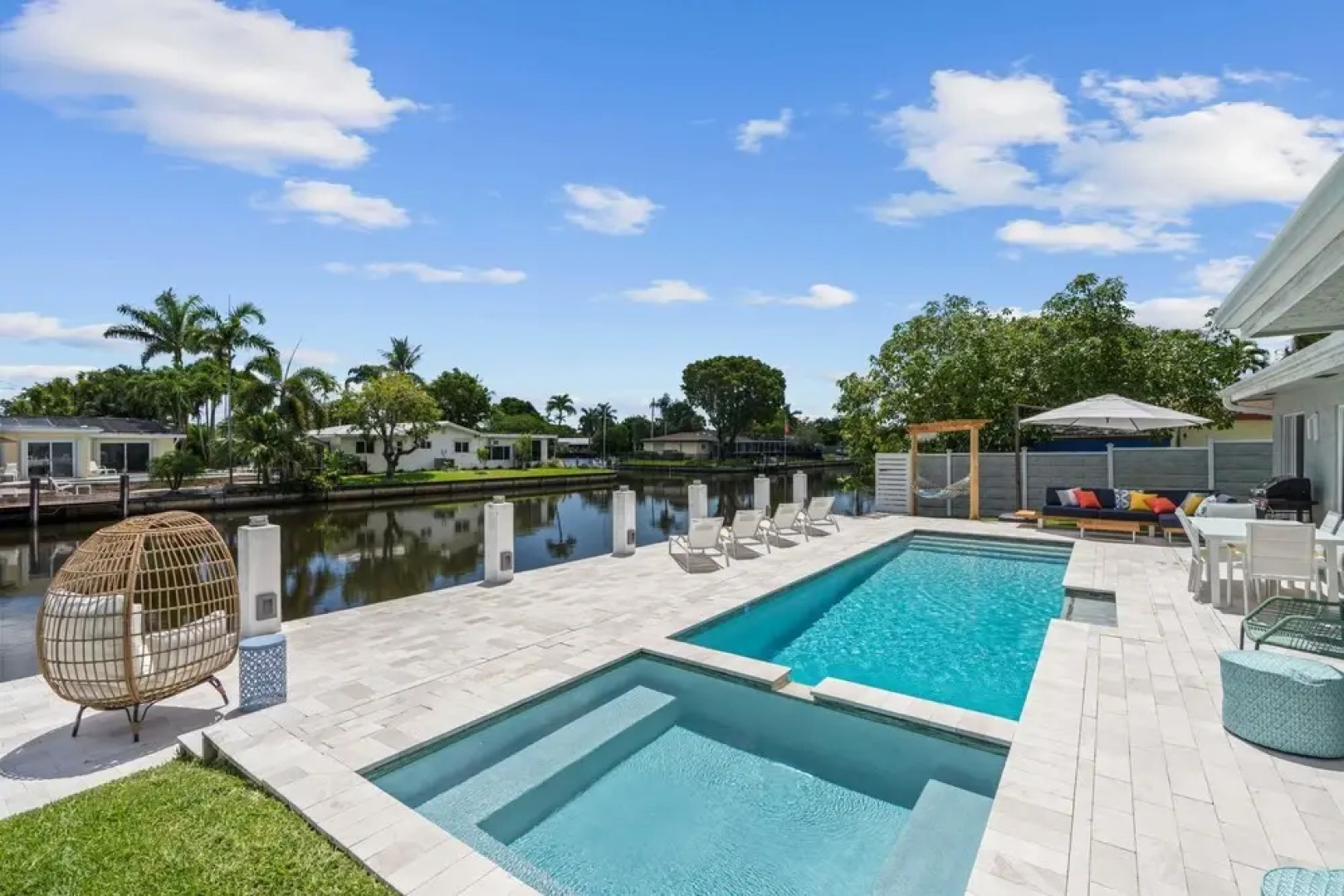 Waterfront Heated Pool Home