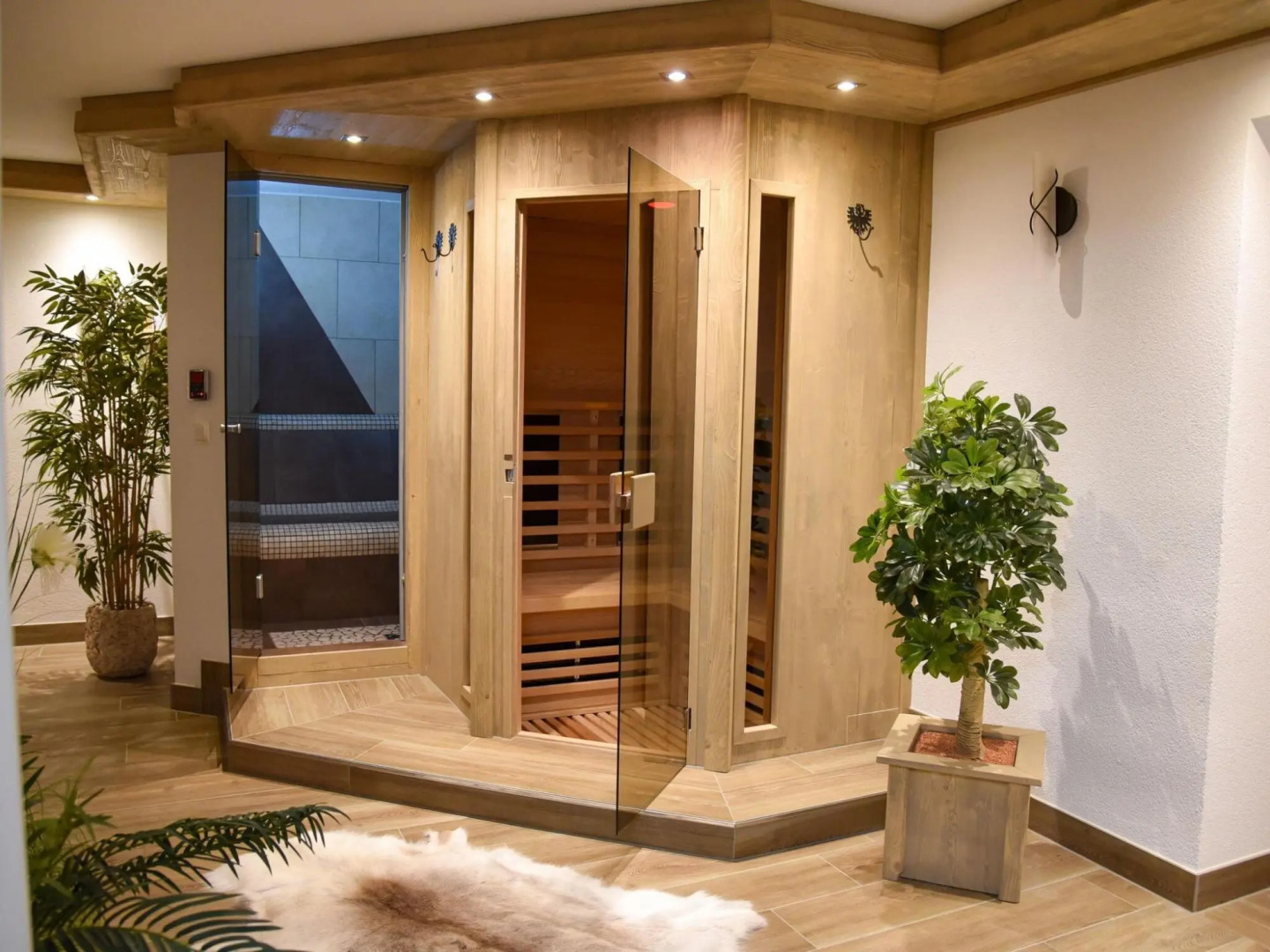 Apartment Wiesenblick With spa