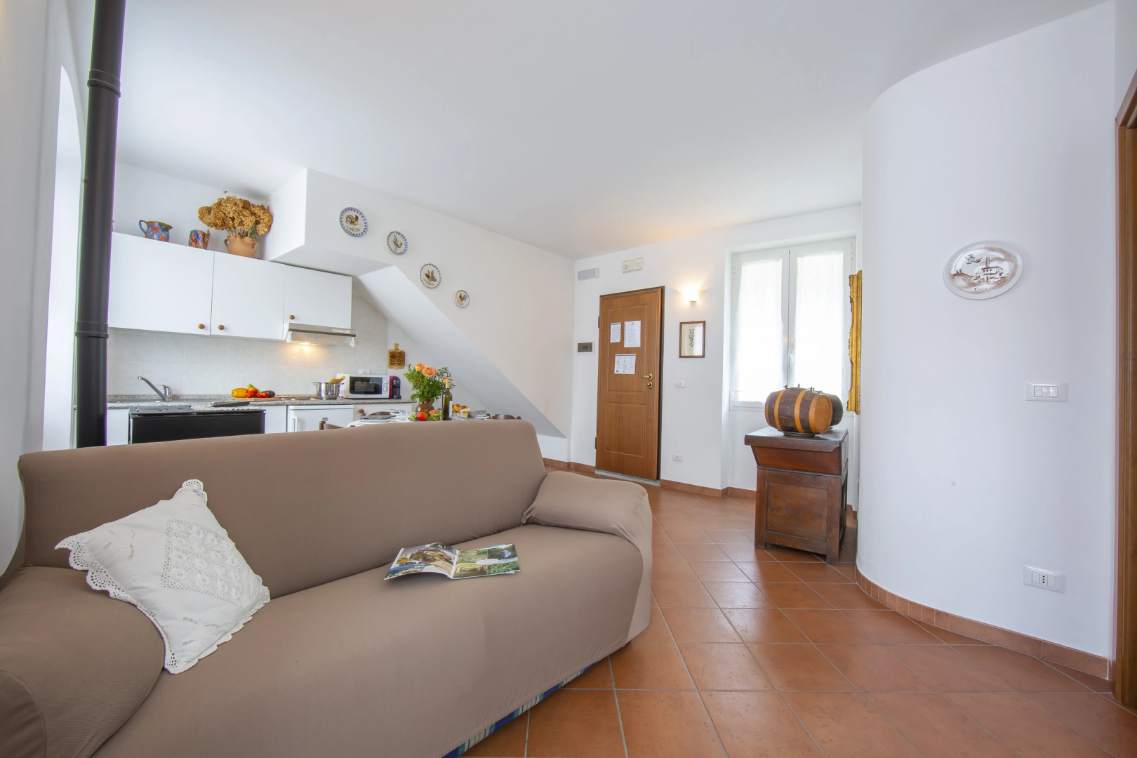 Geraneo among vineyard