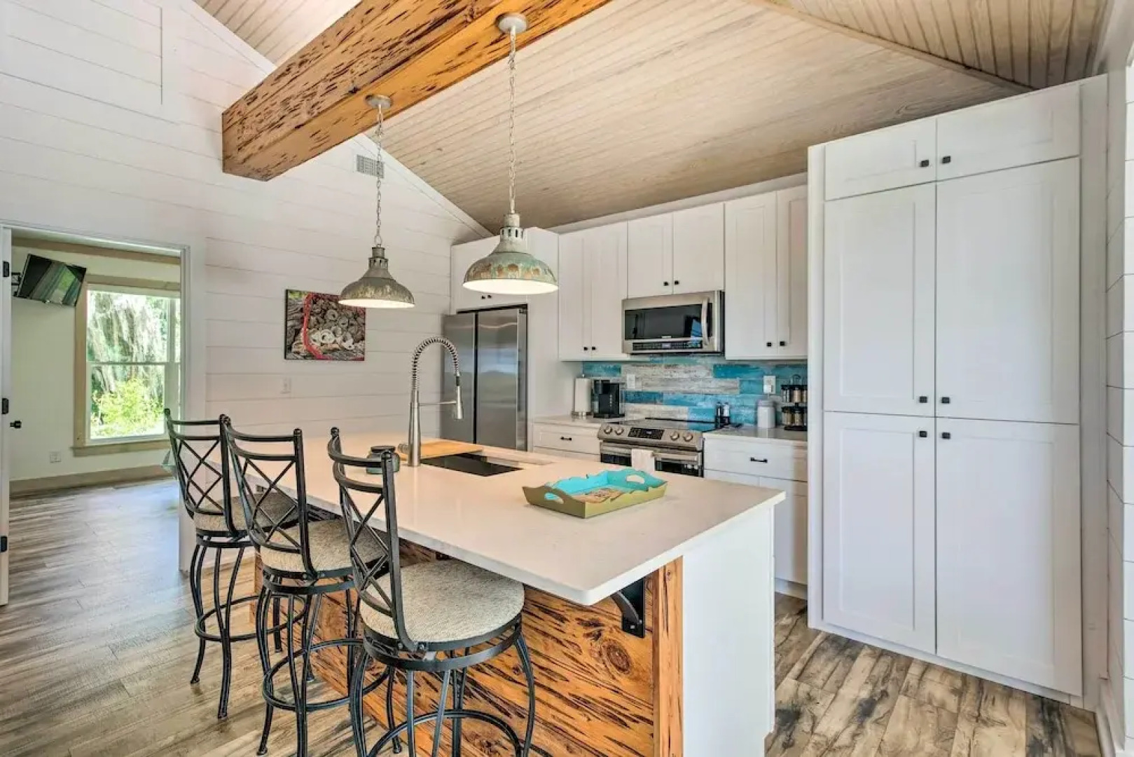 Private Dock + Fire Pit: Riverfront Darien Cottage