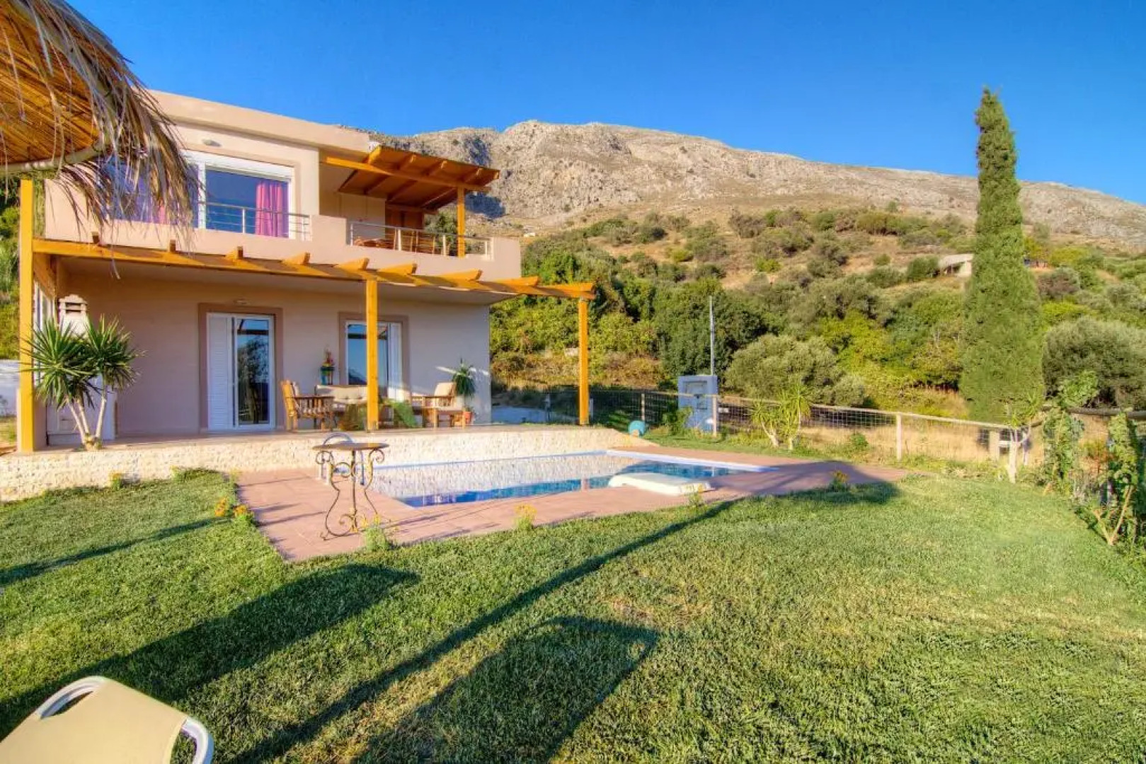 Villa Despina 2 Plakias Private Villa, Private Swimming Pool Garden, Panoramic Sunset