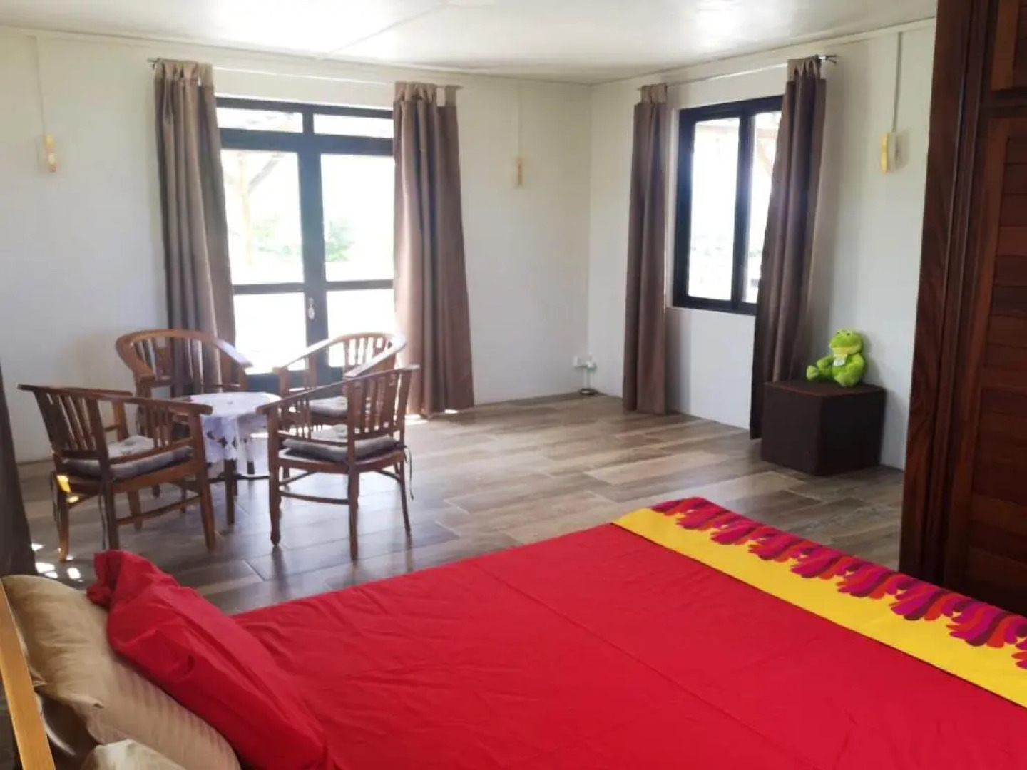 2 bedrooms villa with sea view private pool and enclosed garden at Bel Ombre 1 km away from the beach