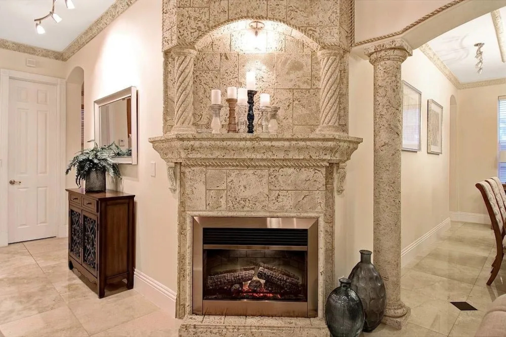 Walk to Beach Spacious Estate with Hot Tub & Game Room