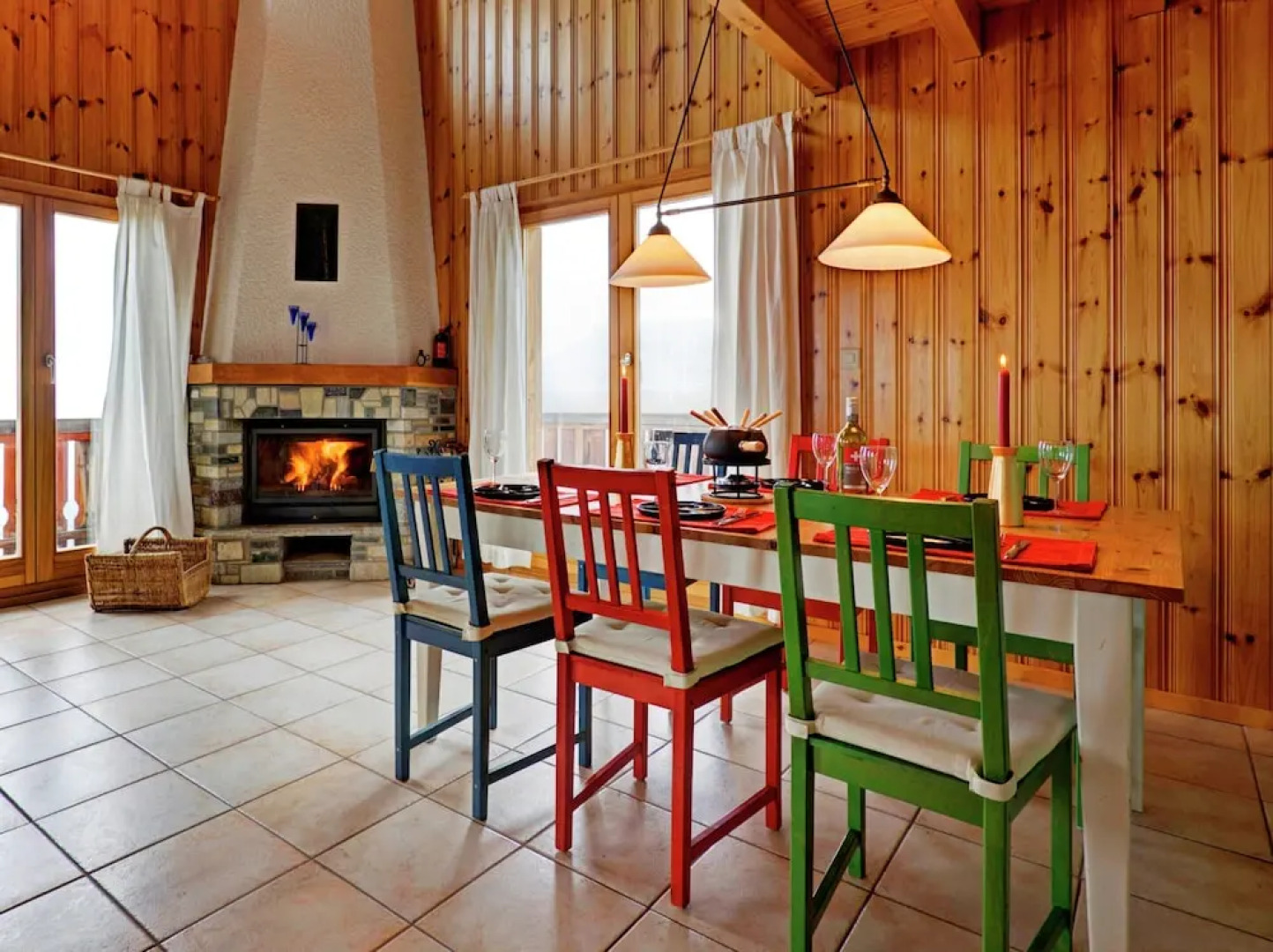 Chalet in Les Collons Near Ski Lift & Snowpark