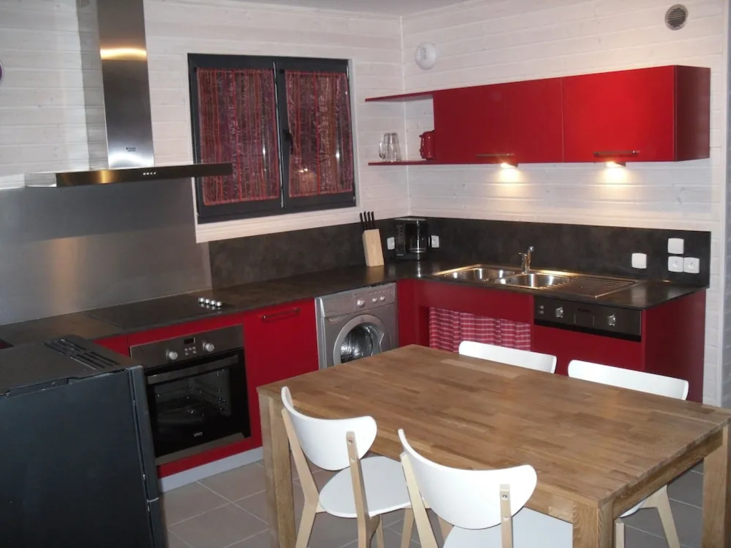 Chalet bois tout confort avec Spa