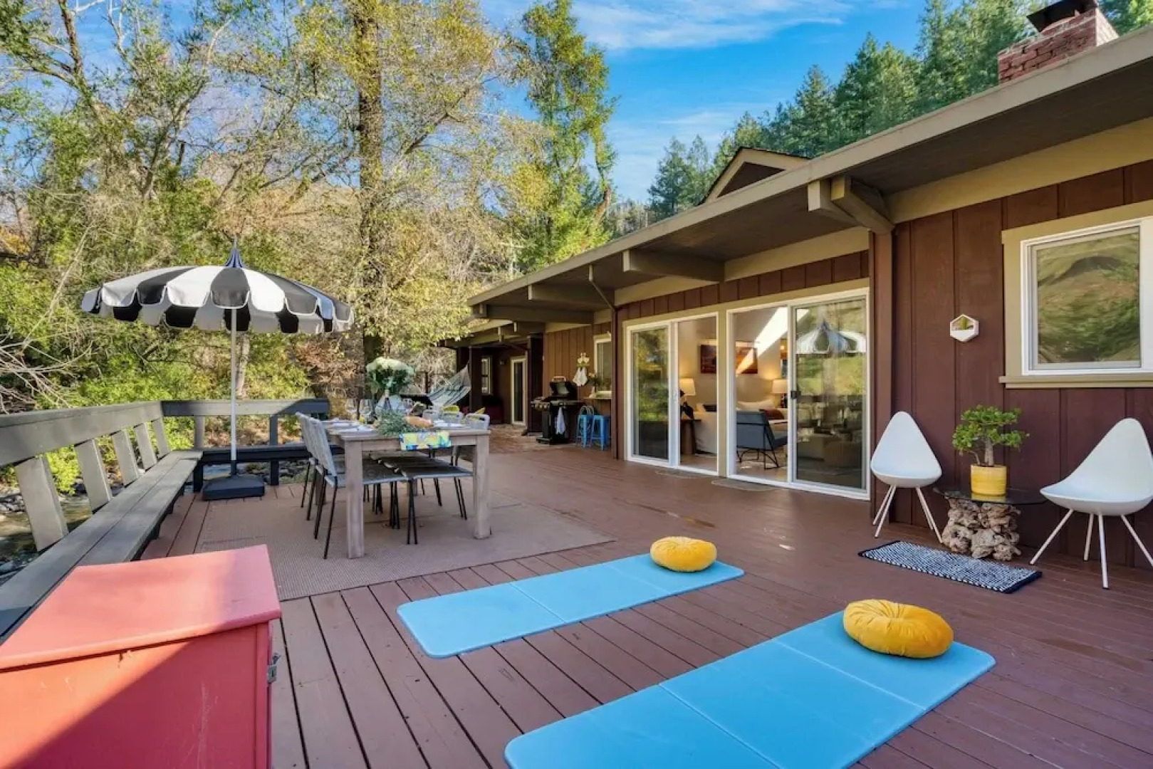 Sonoma Creek Haven Hot Tub, Firepit, Creekside Views Near Kenwood Wineries