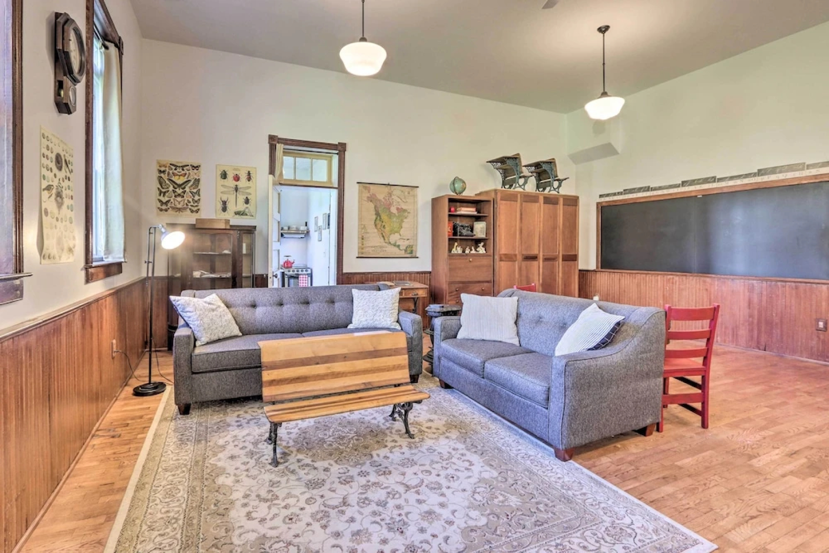 Renovated WV Schoolhouse: History Buffs Heaven!