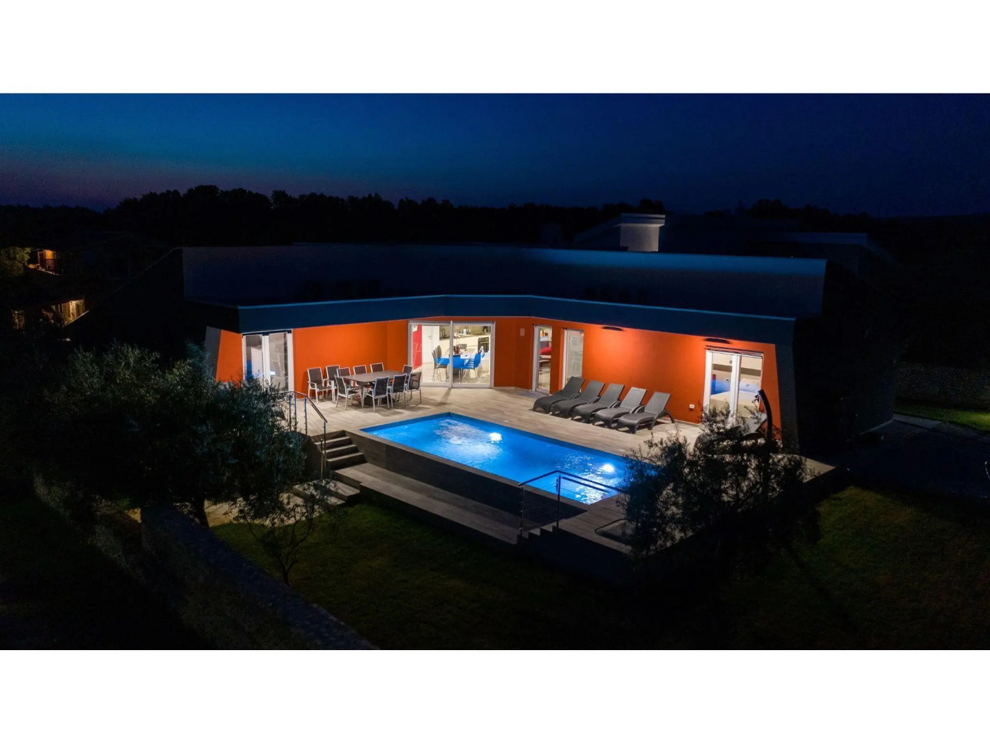 Modern and luxury villa designed for ultimate relaxation