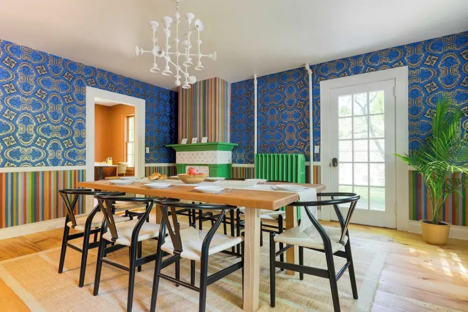 Relax in Style at Historic Modern on Main With Modern Amenities & Wooded Views
