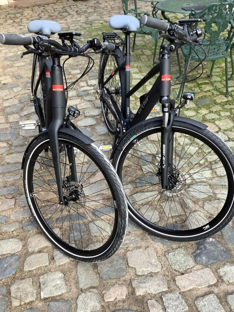 Pulvermühle - 3 Zimmer Bad direkt am Stettbach im NATURA 2000 Gebiet mit 12500 qm Garten, E- Bikes Verleih