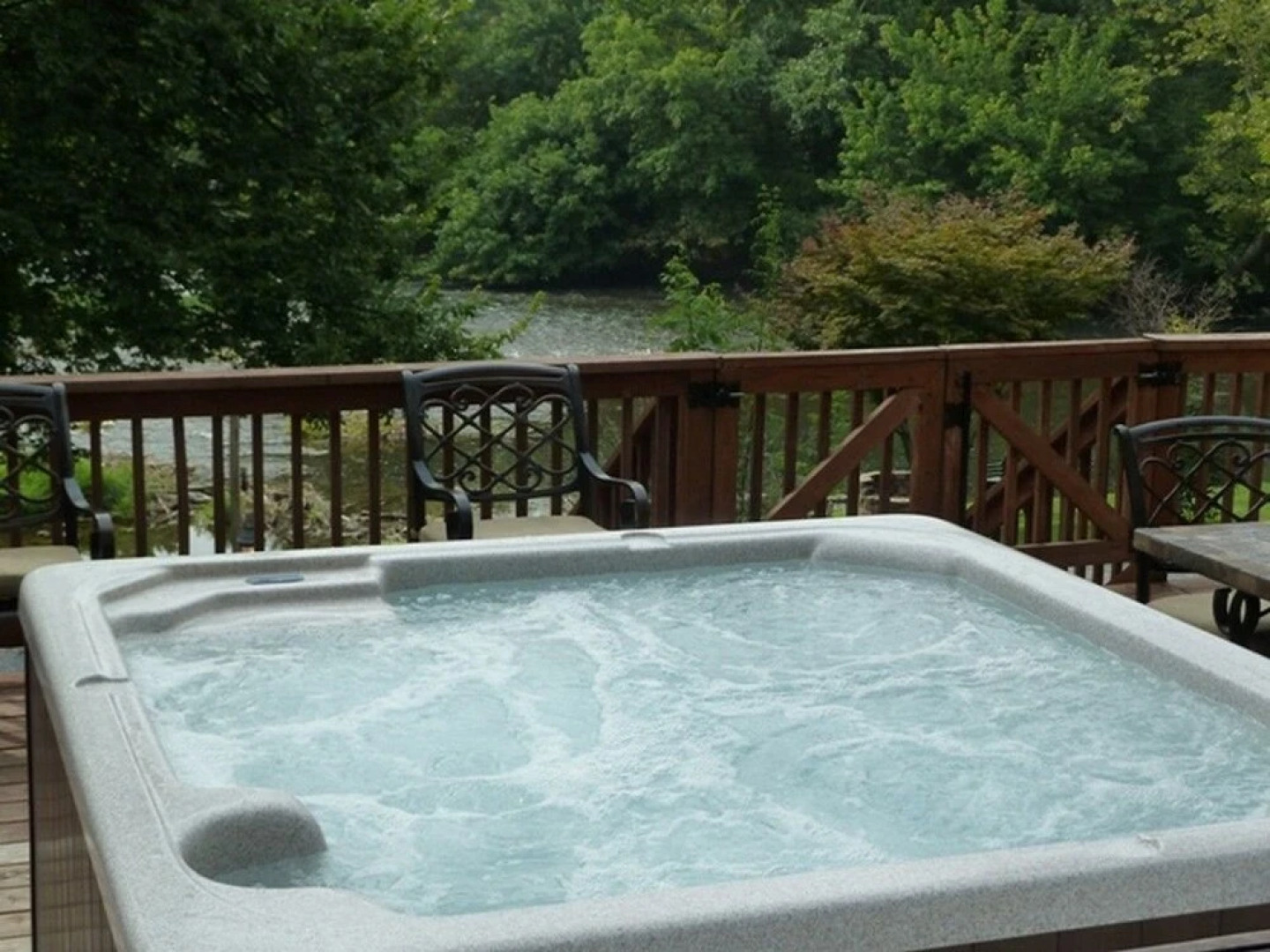 A Rustic River Cabin