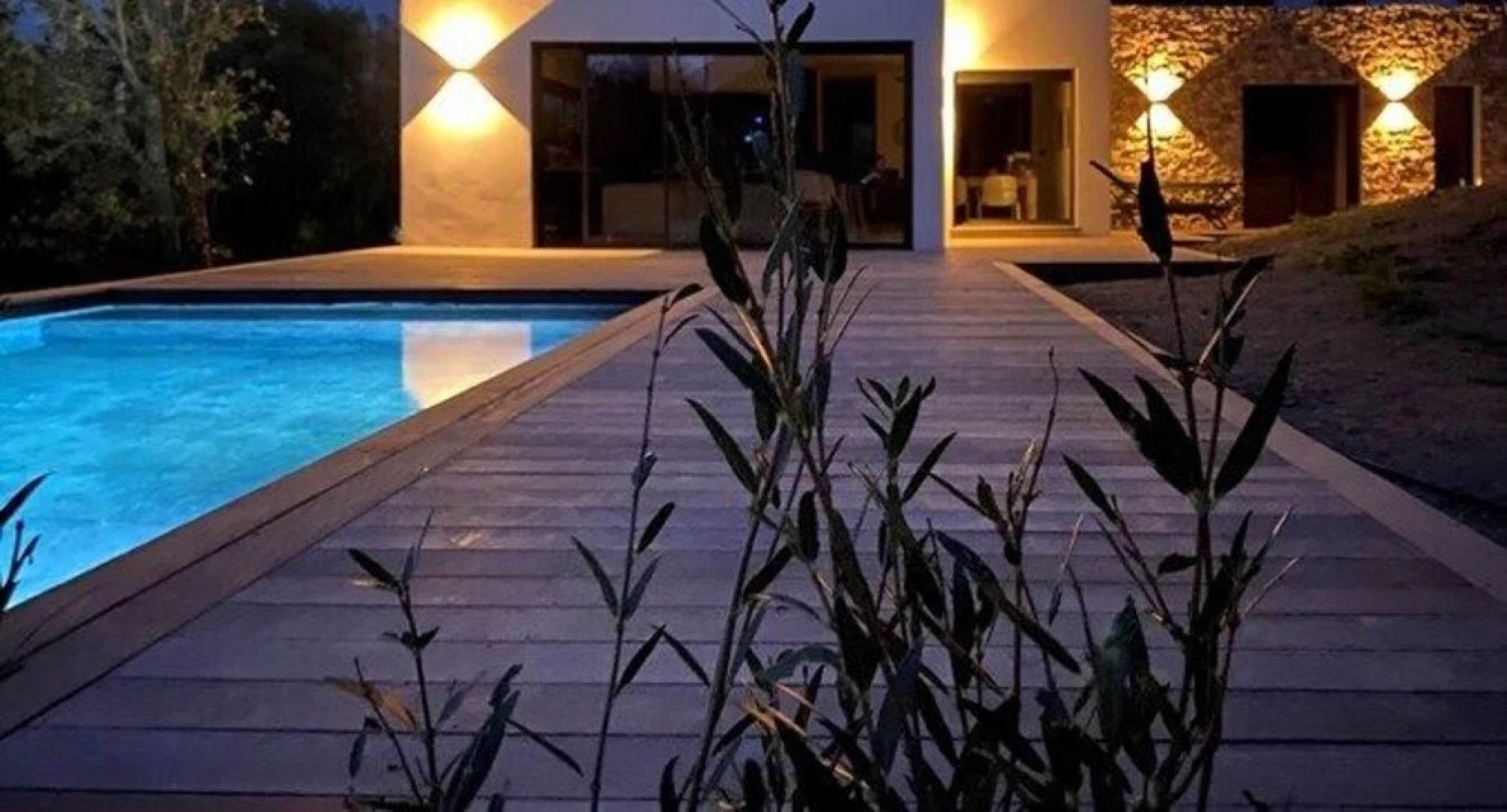 Le Rocher villa avec piscine à Figari