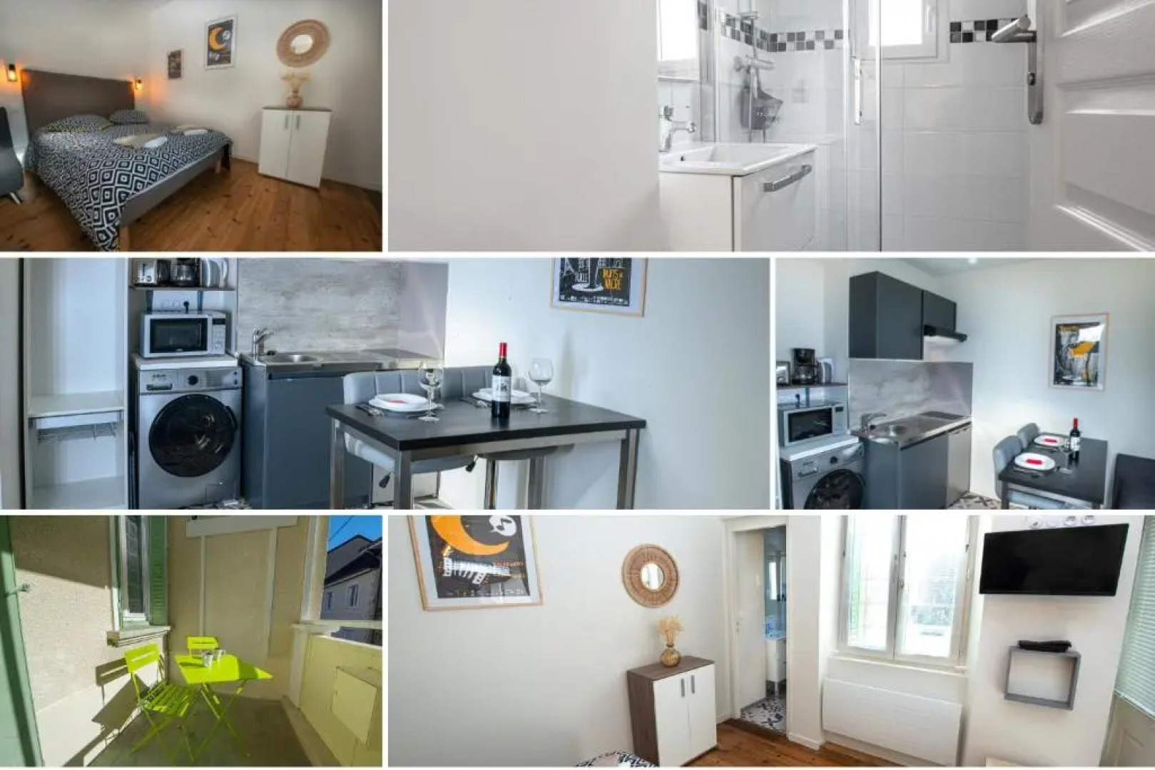 Lumineux appartement, 3min de la gare, équipé fibre, bonsejour19