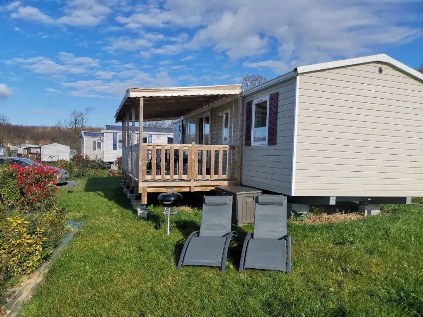 Mobil Home 8 pers, Normandie, Le Boujou de Litteau