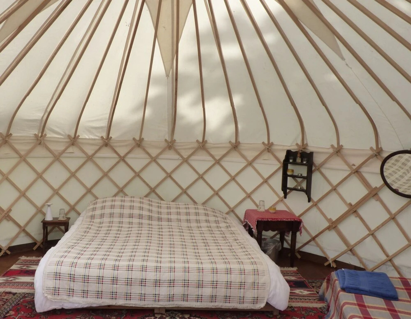 Ceridwen Glamping, Double decker Bus and Yurts
