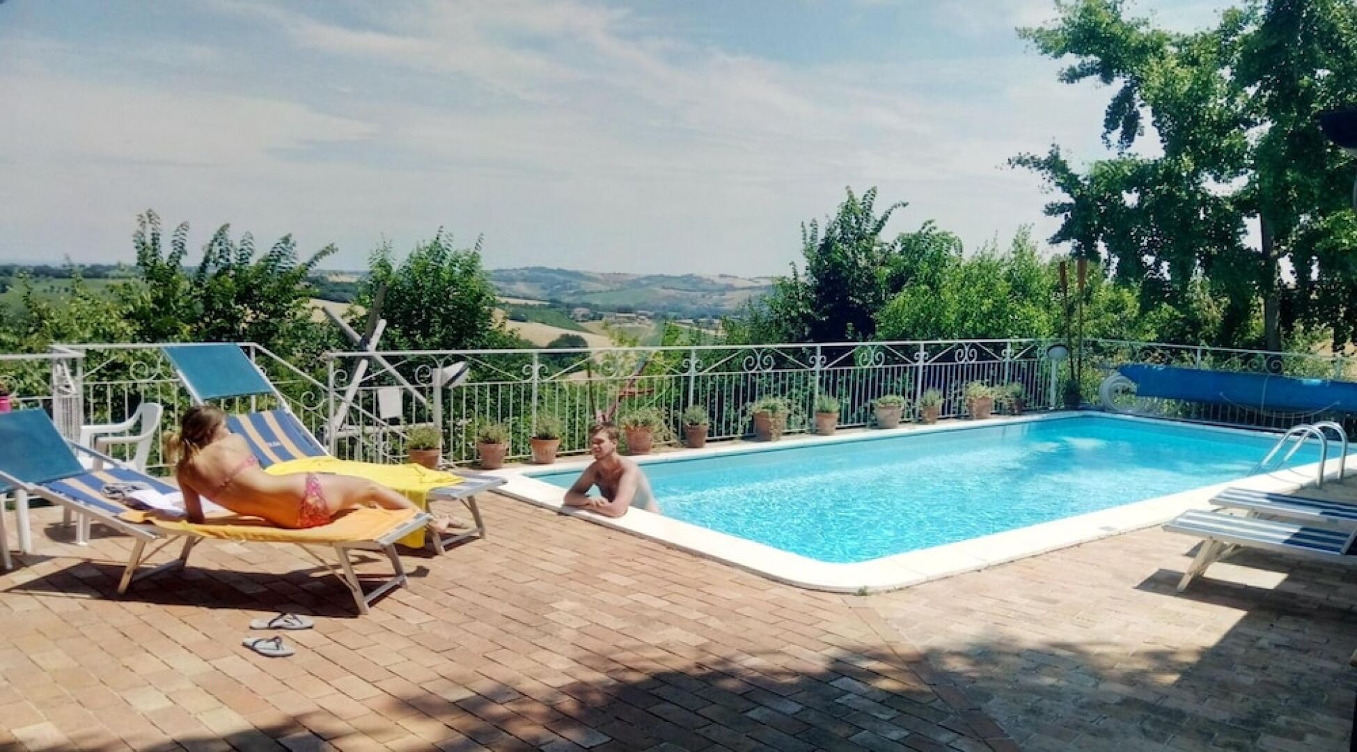 Studio In Castel Colonna With Pool Access And Wifi 11 Km From The Beach