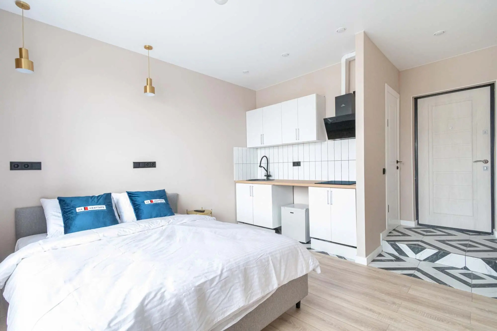 На квартире на улице Никитина