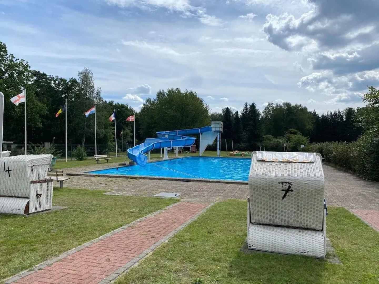 Ferienhaus in Fassberg mit Gemeinschaftspool