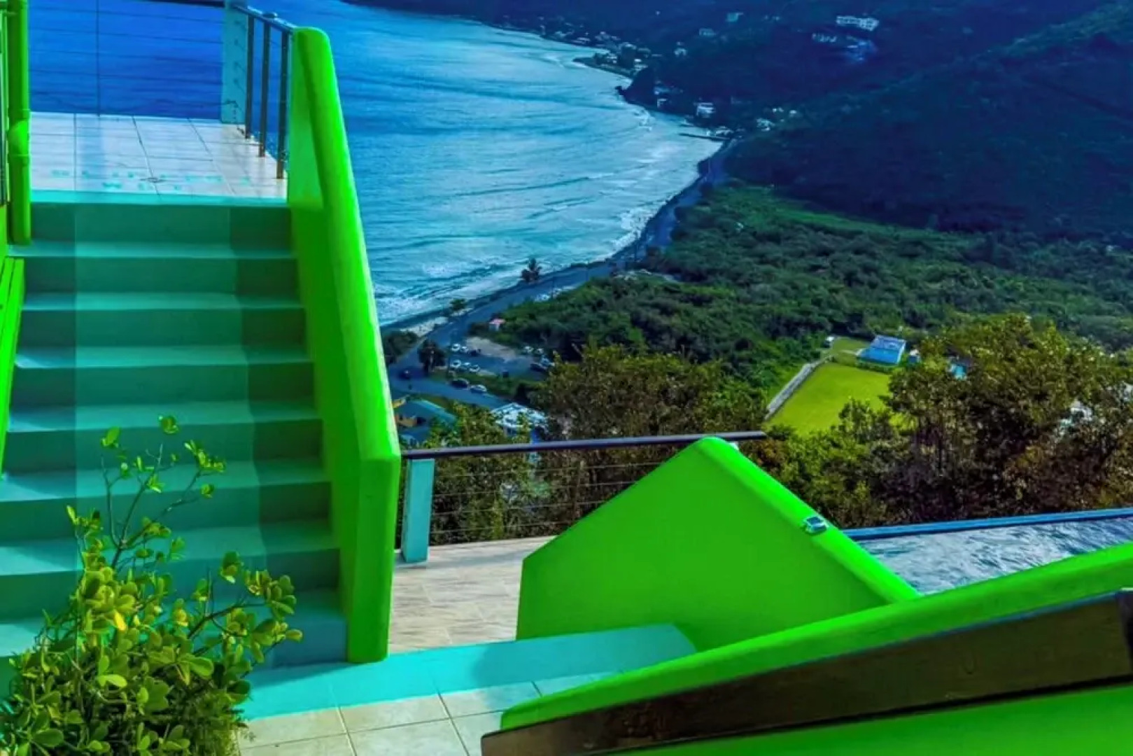 'tortola Adventure' Private Villa: Ocean-view Pool
