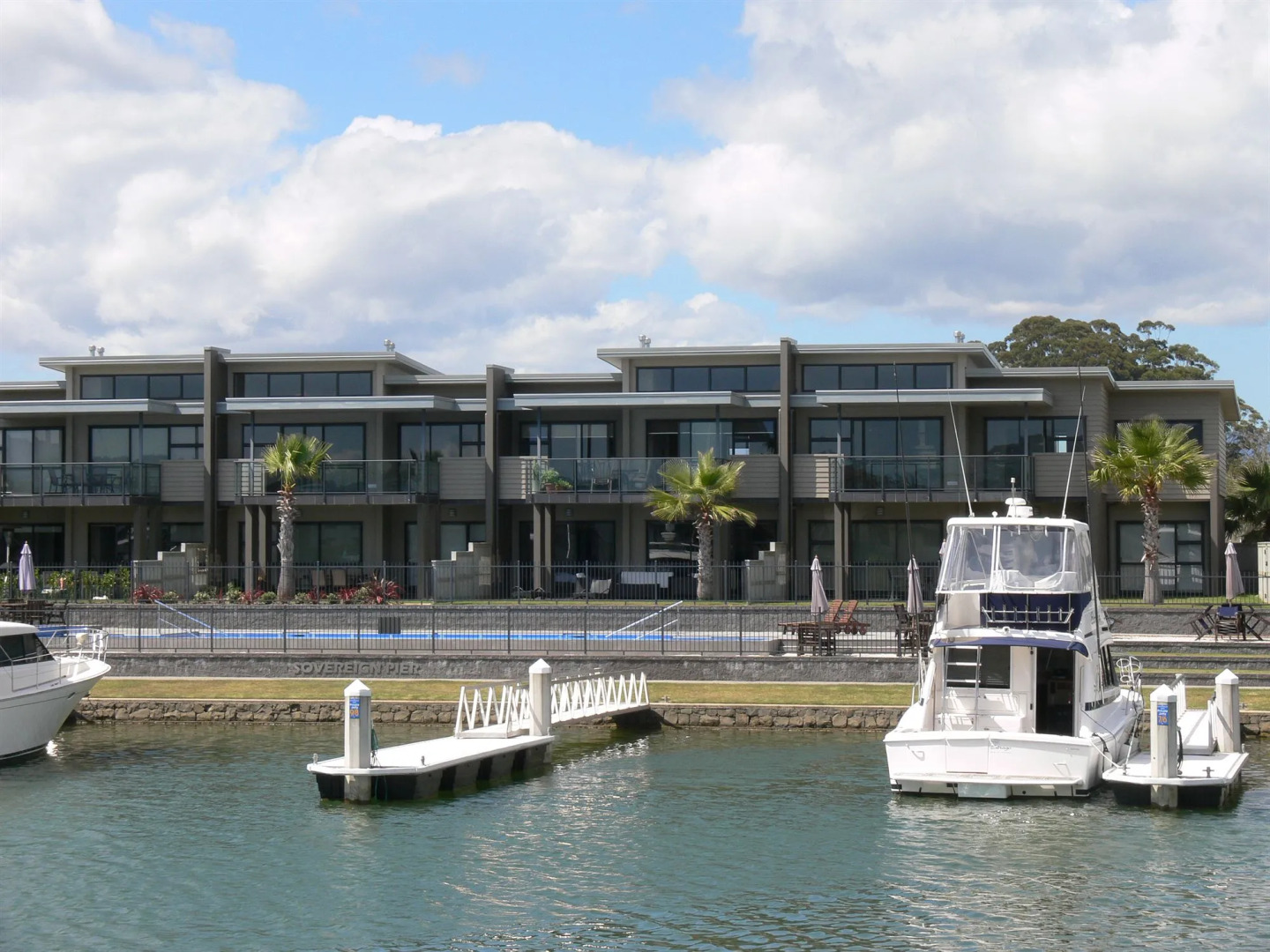 Sovereign Pier on the Waterways
