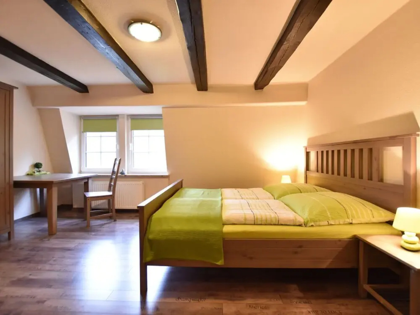 Pretty Apartment in Country House in Grundshagen With Garden