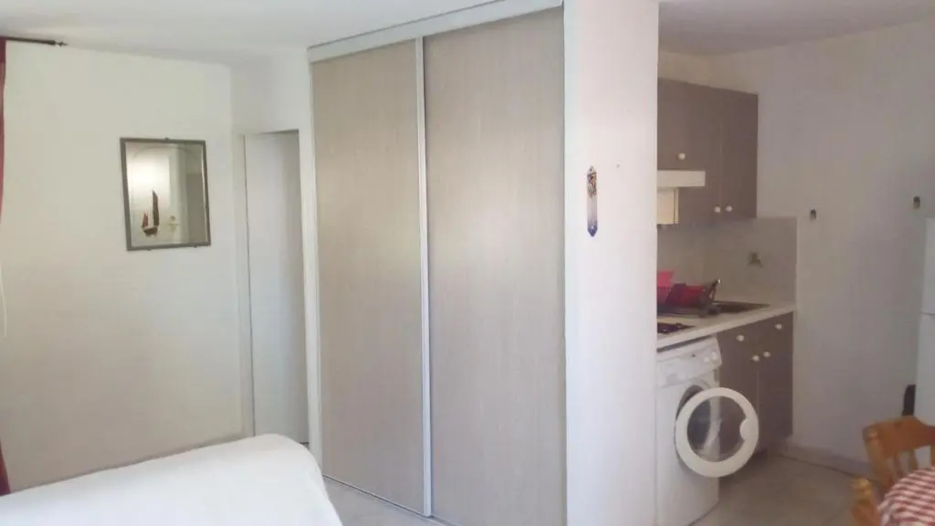 Studio de 27 m² + 70 m² de jardin à 100 m des plages