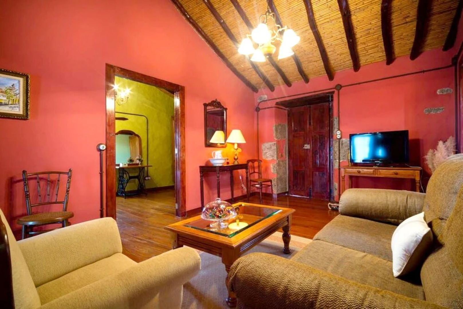 House With 6 Bedrooms In Firgas With Wonderful Mountain View Terrace And Wifi