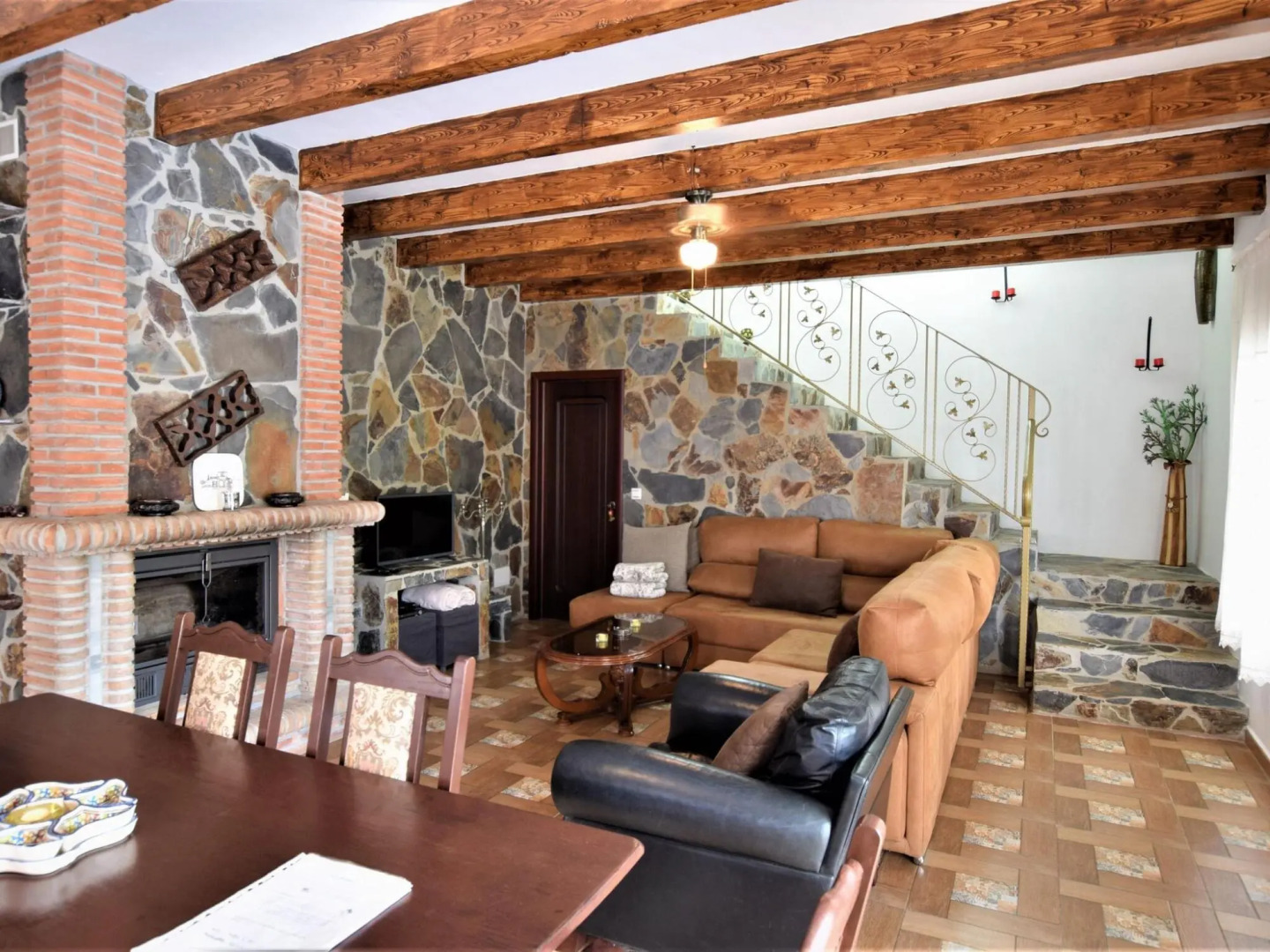 Beautiful detached villa near Arenas with delightful terrace and stunning view