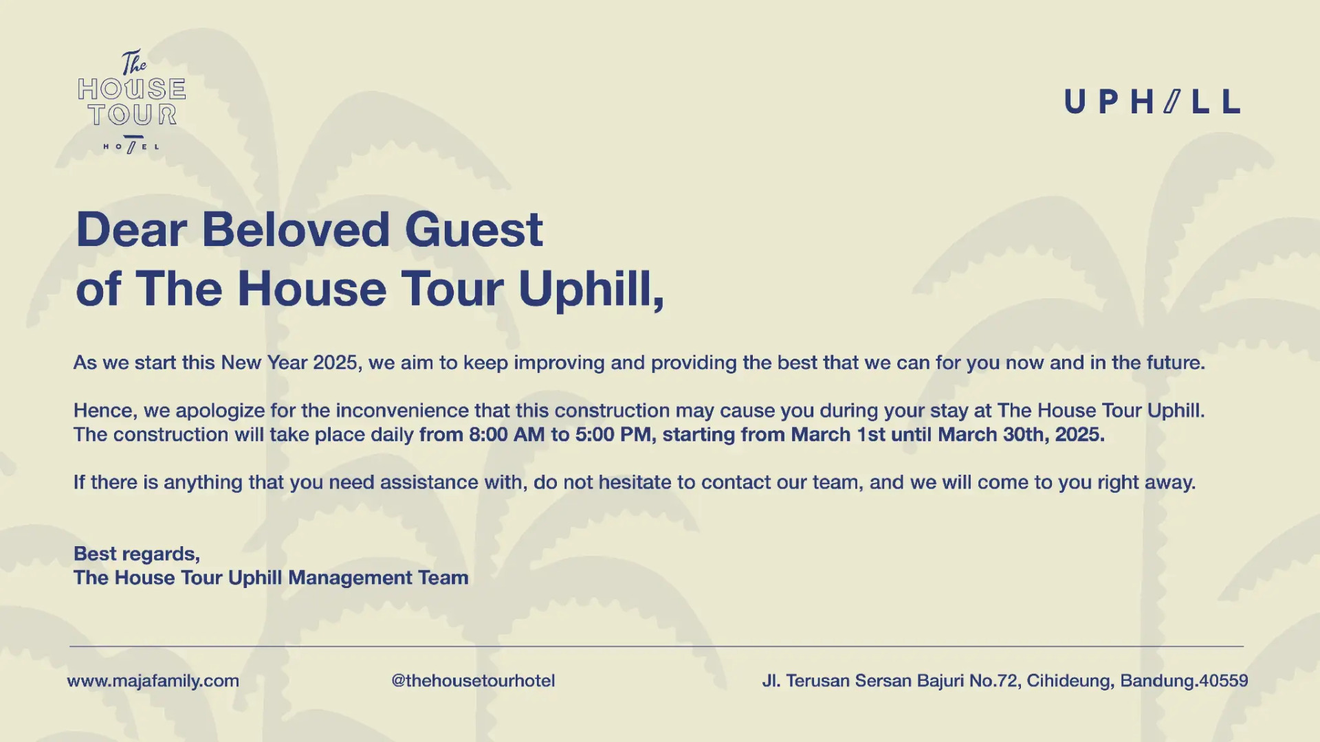 Stevie G Hotel Bandung